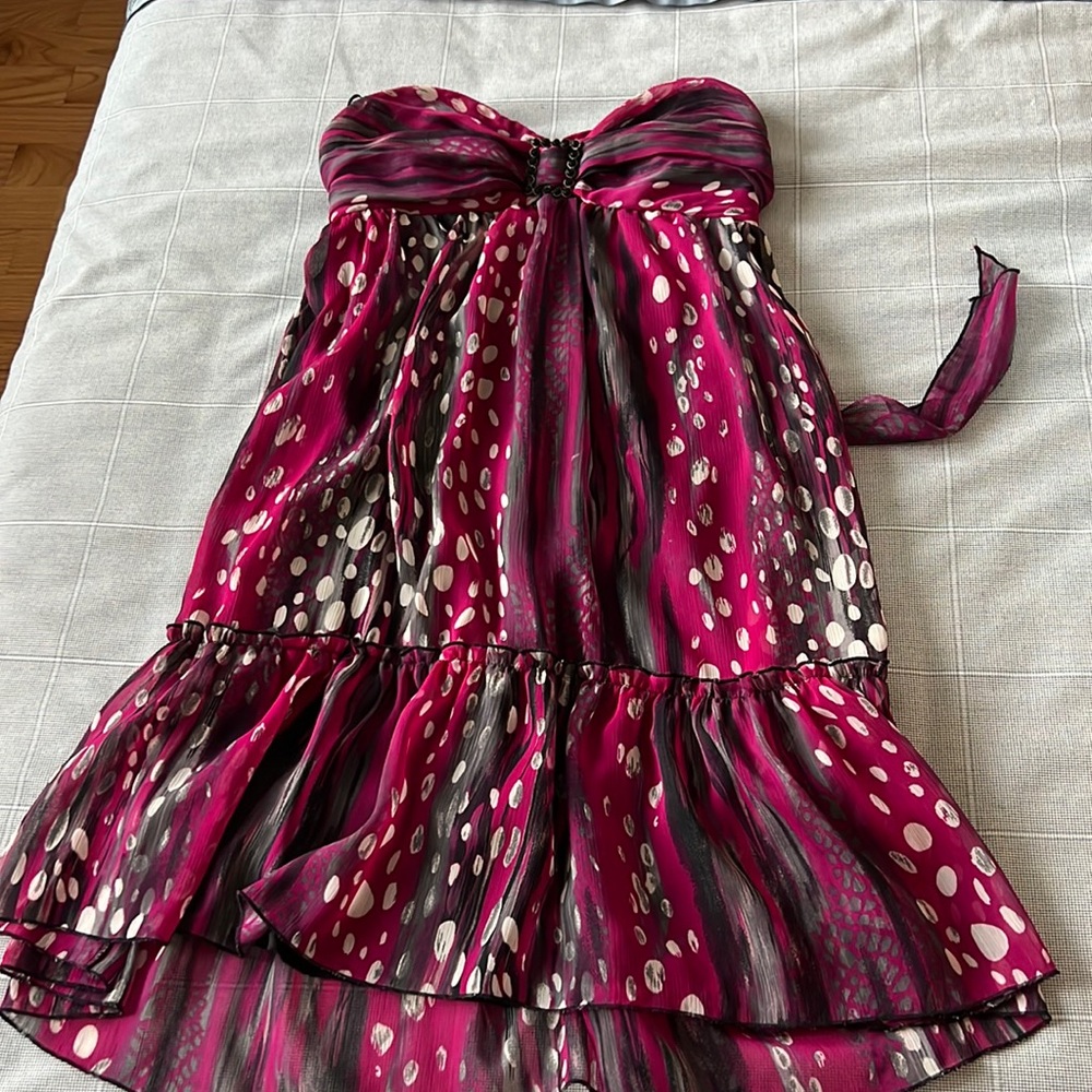 Strapless dress form guess